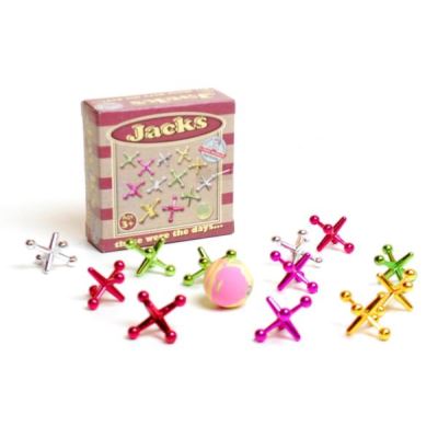 TRADITIONAL METAL JACKS FAMILY GAME. D66806